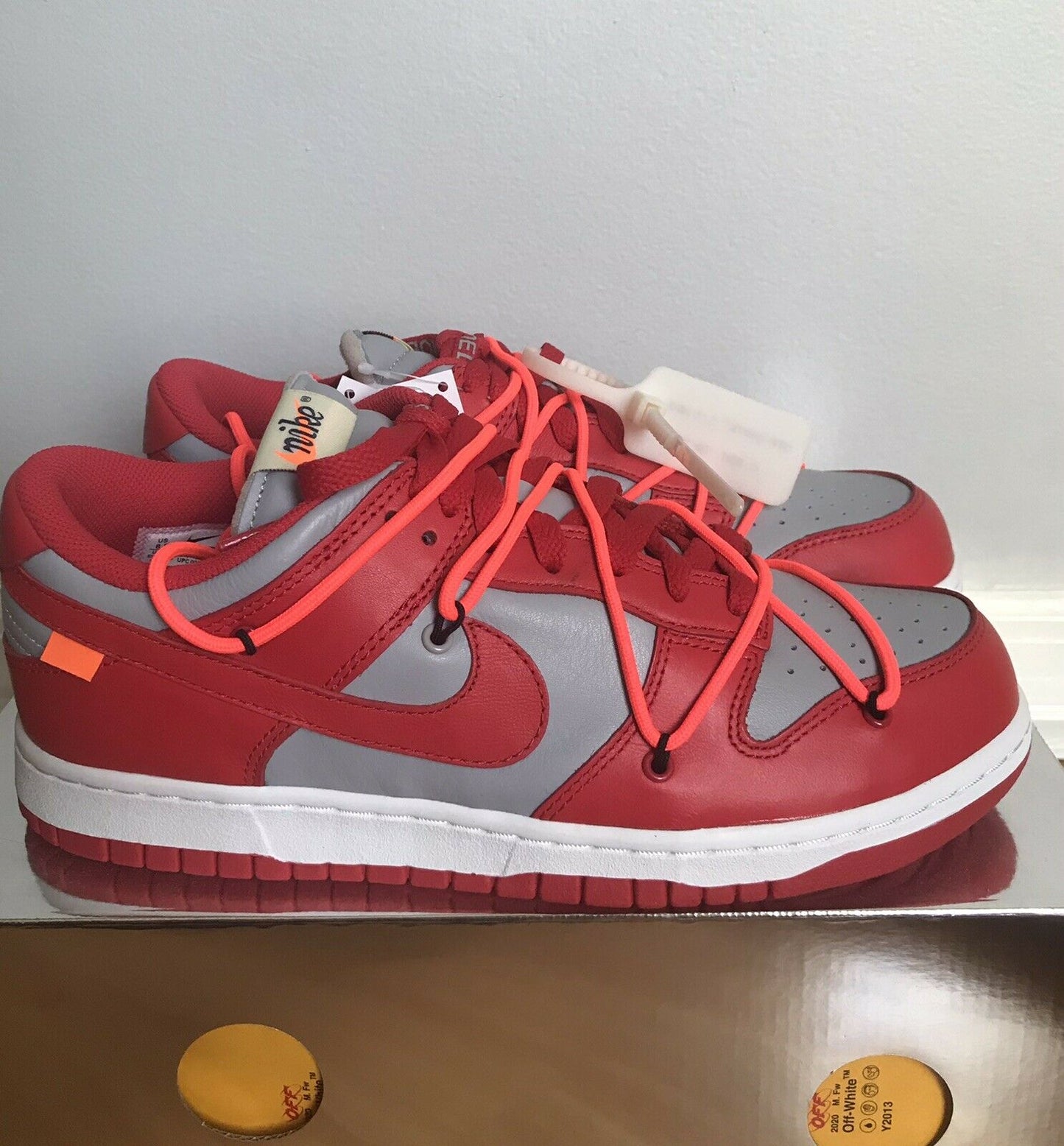 Dunk Low “Off-White - University Red”