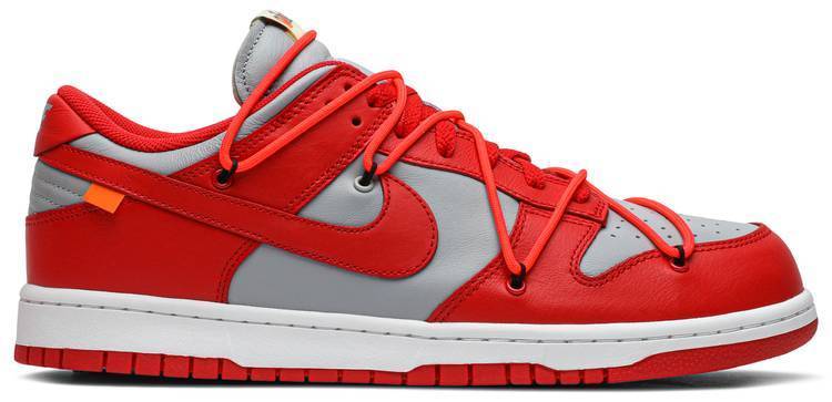 Dunk Low “Off-White - University Red”
