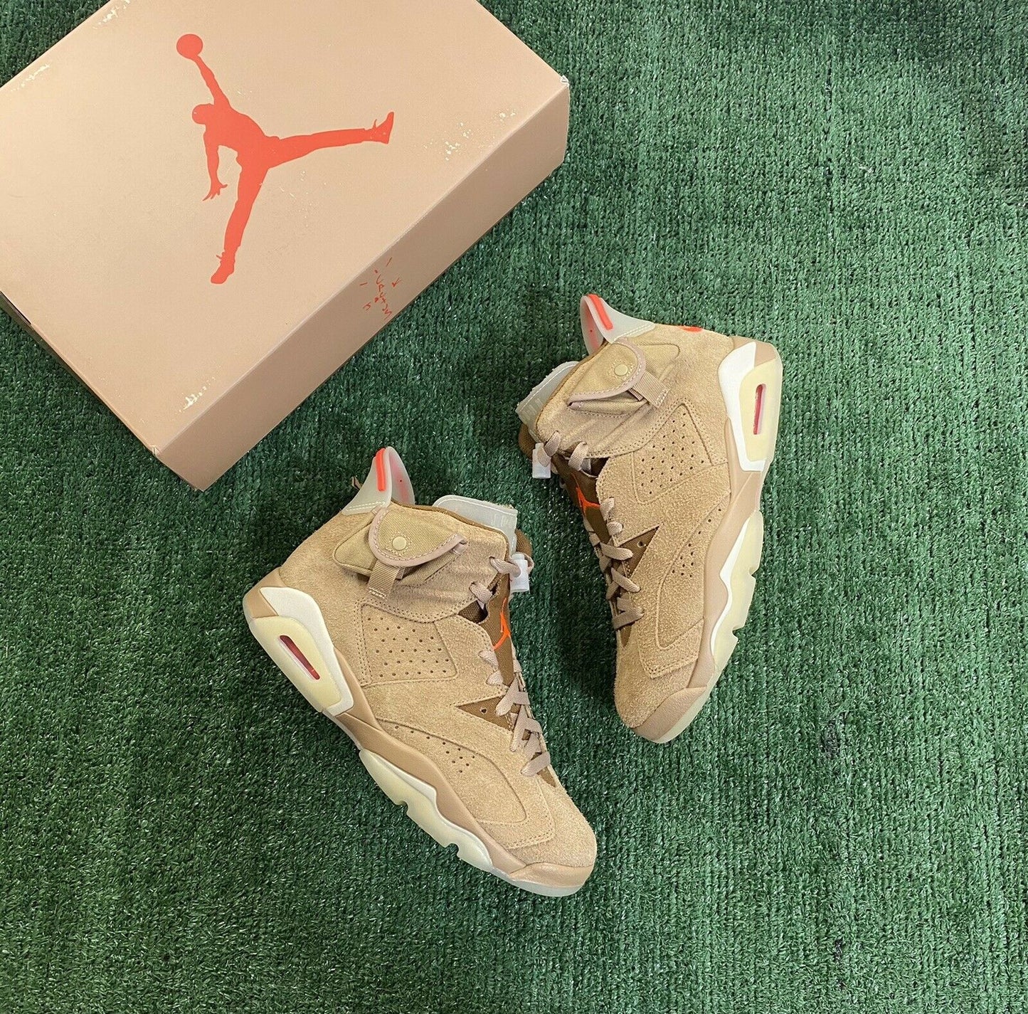Jordan 6 Retro Travis Scott British Khaki