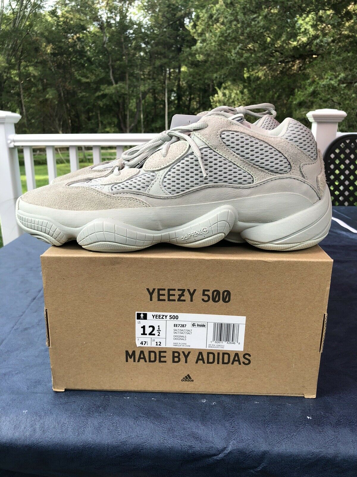 Yeezy 500 Salt Mens - EE7287