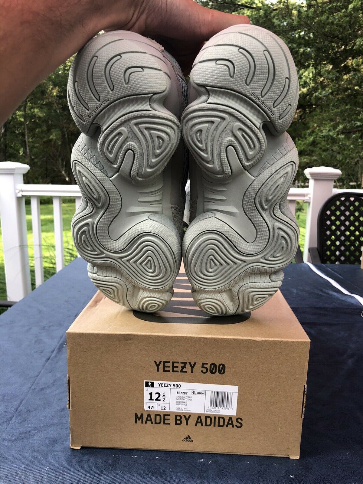 Yeezy 500 Salt Mens - EE7287