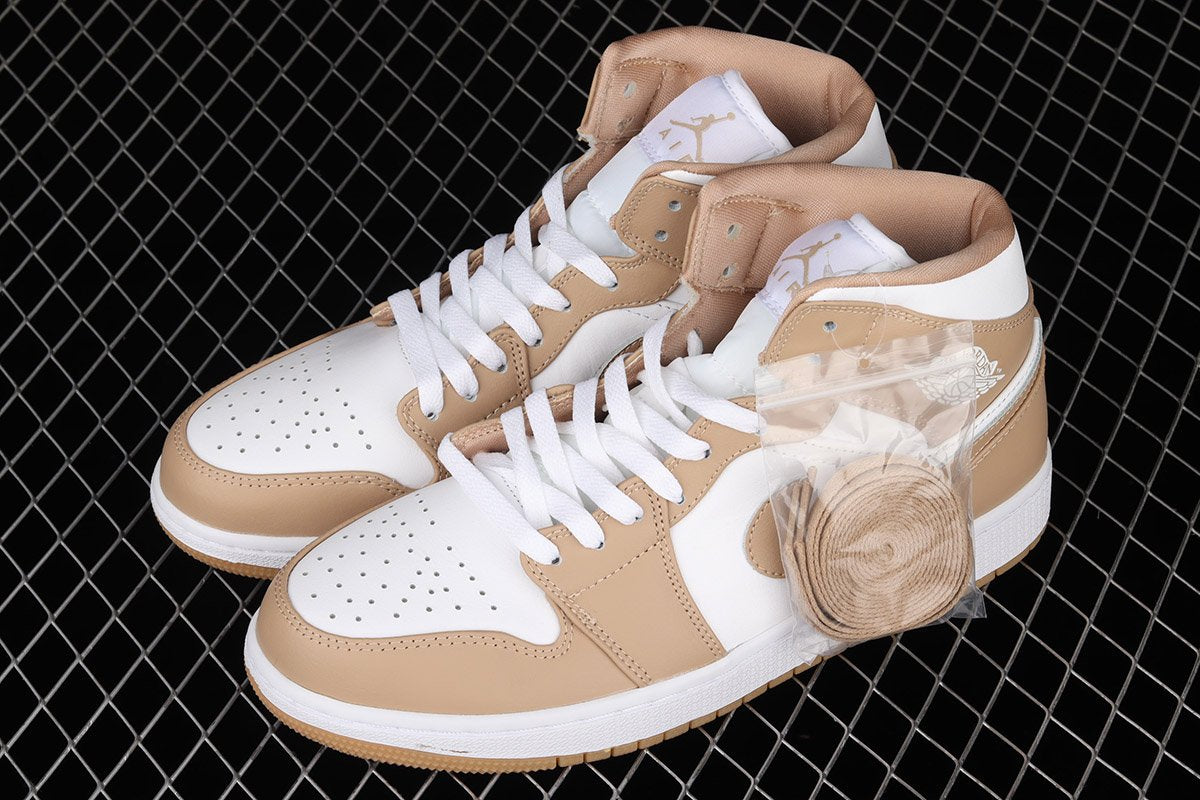 Air Jordan 1 Mid 'Tan Gum'