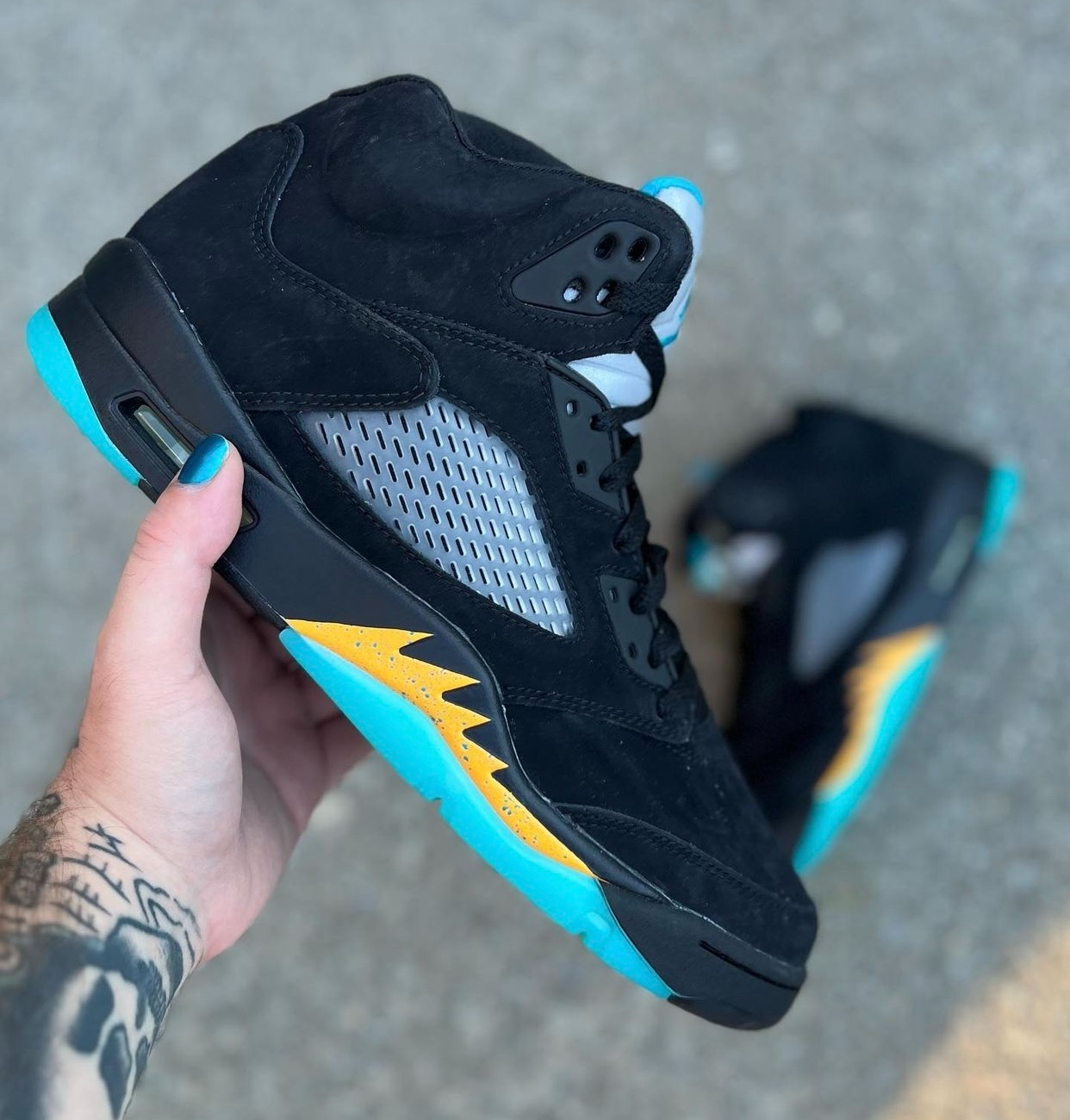 Jordan 5 Retro Aqua