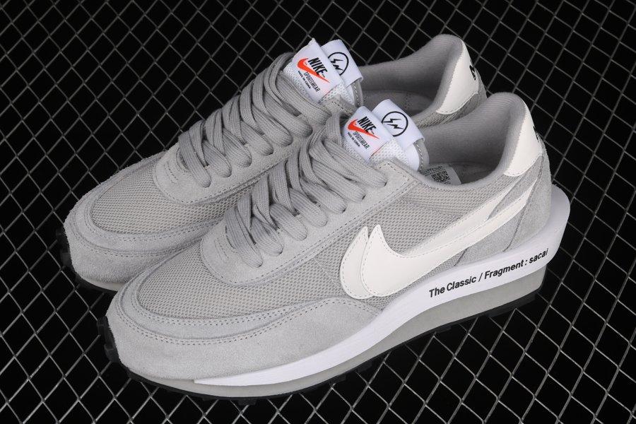 Fragment Design x sacai x LDV Waffle 'Light Smoke Grey'