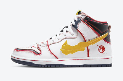 Gundam x Nike SB Dunk High “Unicorn”