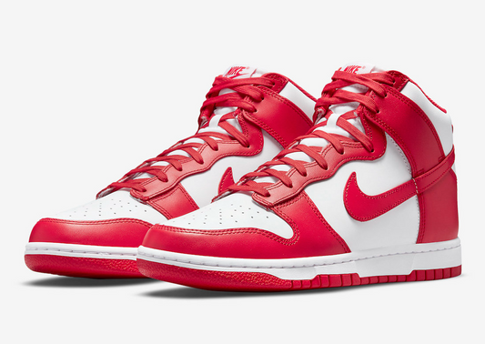 Nike Dunk High Championship White Red