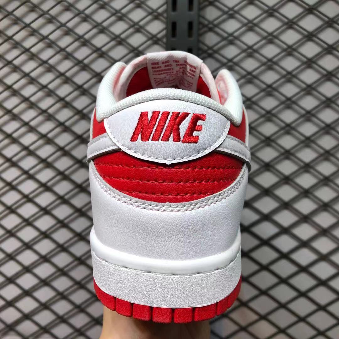 Dunk Low 'White University Red'
