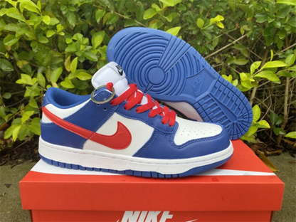 Nike Dunk Low Bright Crimson Game Royal (GS)