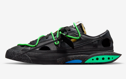 Nike Blazer Low Off-White Black Electro Green