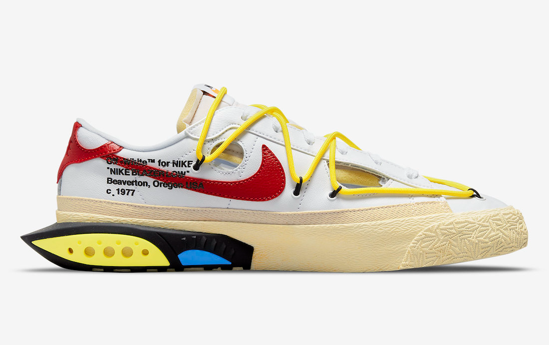 Nike Blazer Low Off-White University Red