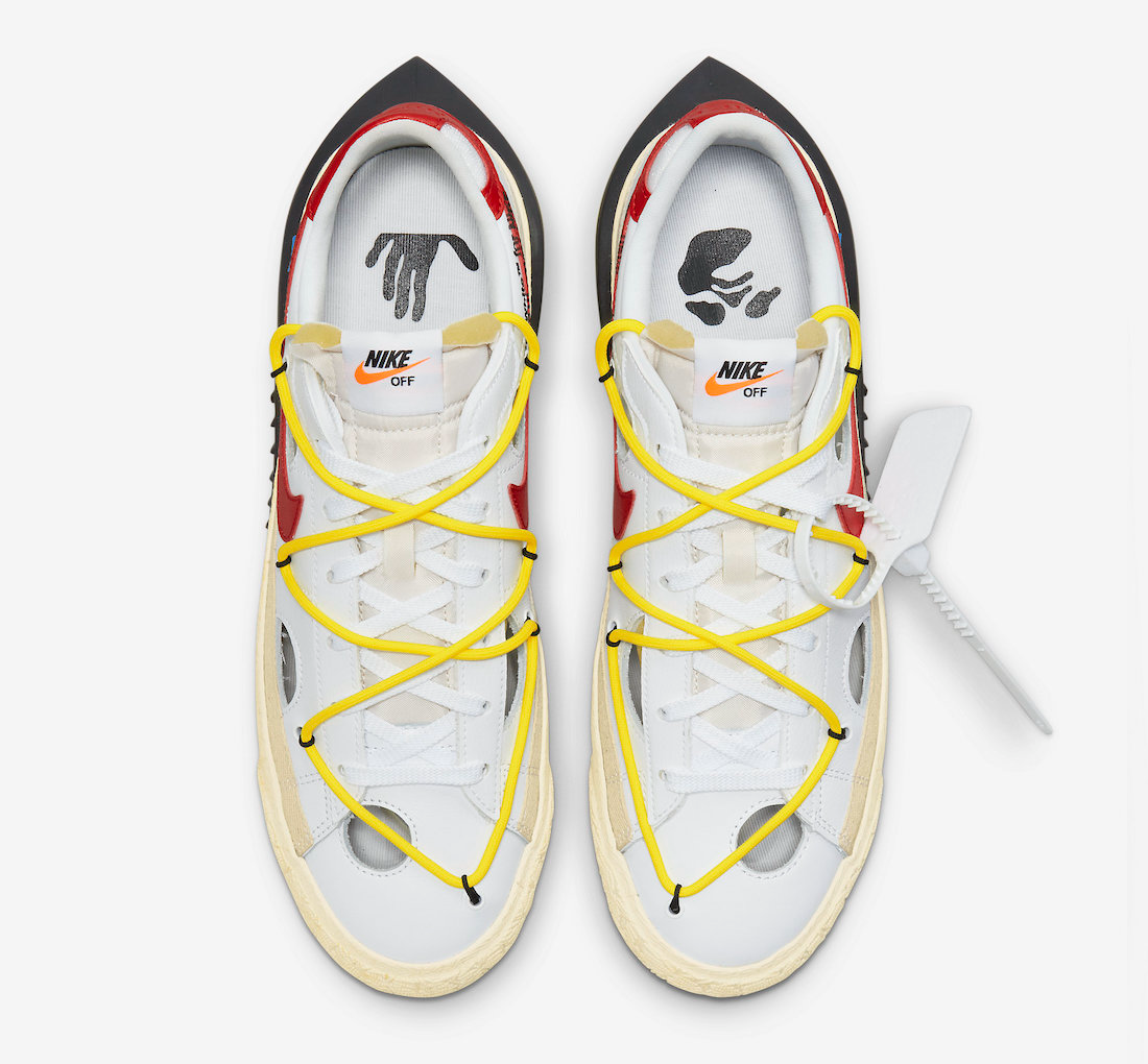 Nike Blazer Low Off-White University Red