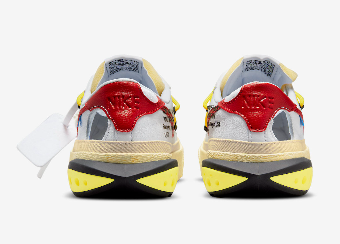 Nike Blazer Low Off-White University Red