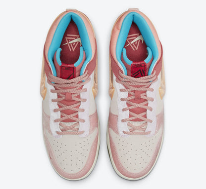 Social Status x Dunk Mid 'Strawberry Milk'