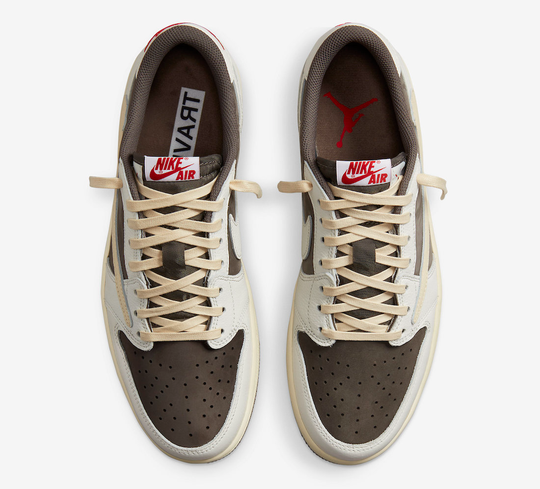 Jordan 1 Retro Low OG Travis Scott Reverse Mocha