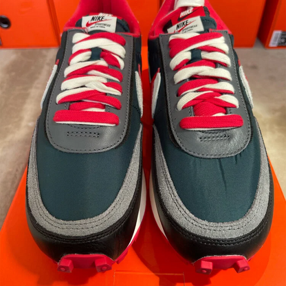 Nike LD Waffle sacai Undercover Midnight Spruce University Red