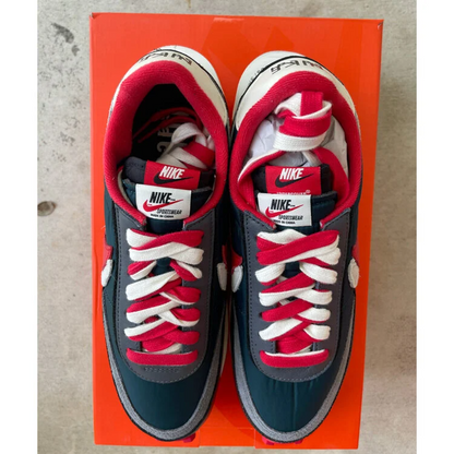 Nike LD Waffle sacai Undercover Midnight Spruce University Red