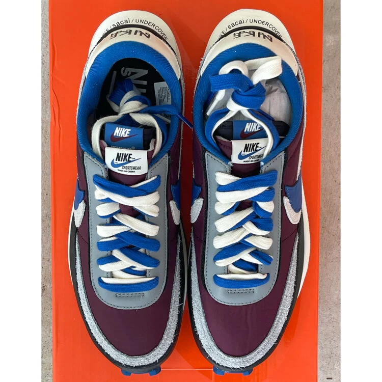 Nike LD Waffle sacai Undercover Night Maroon Team Royal