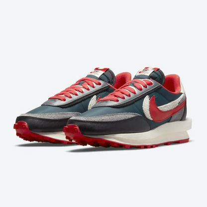 Nike LD Waffle sacai Undercover Midnight Spruce University Red