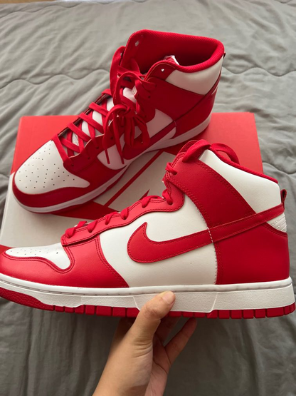 Nike Dunk High Championship White Red