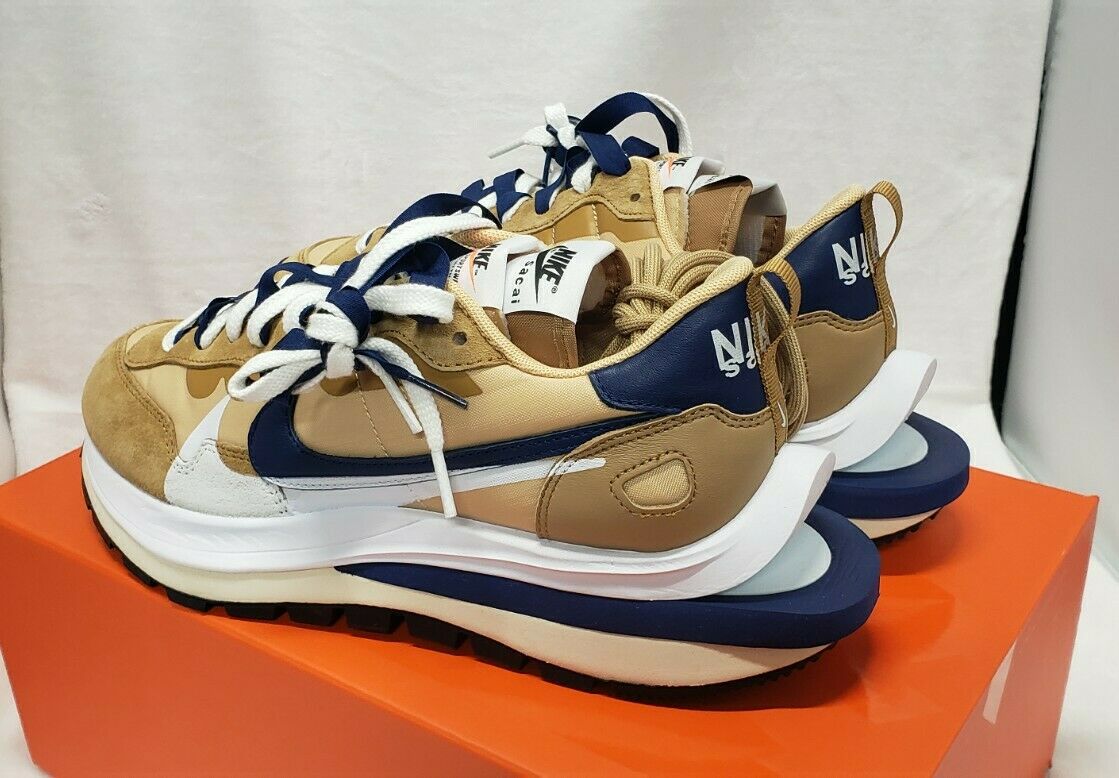 sacai x VaporWaffle 'Sesame Blue Void'